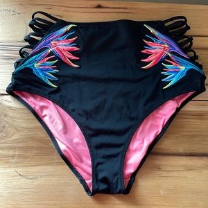 Victoria’s Secret Pink High Waisted Swim Bottom